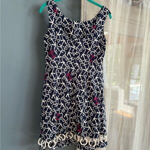 Lilly Pulitzer Ahoy There Anchor Away dress.  Size 4